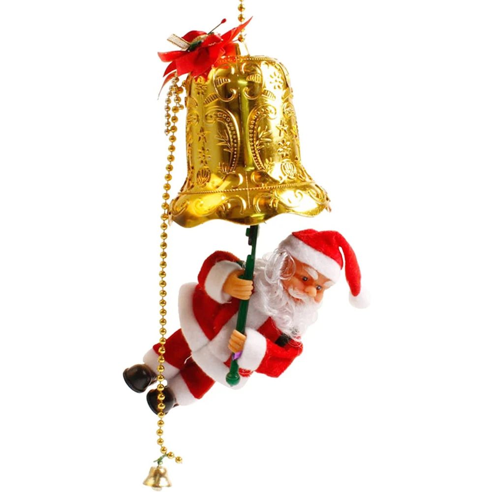 

Рождественские электрические настенные часы, высококачественные многоцветные, отличный подарок, подъем вверх и вниз, Санта-Клаус светильн...