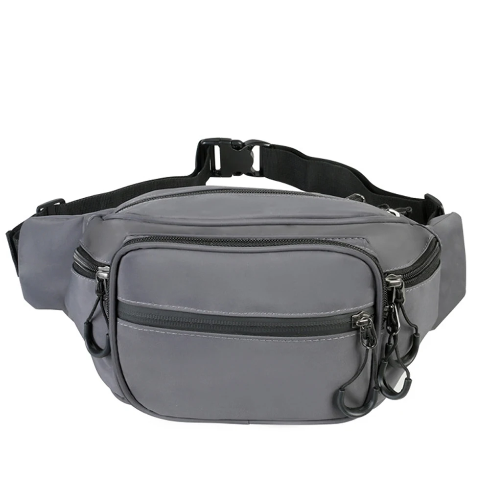 

Men Women Fanny Pack Travel Running Hip Pouch Phone Holder Waterproof Adjustable Belt Outdoor Sports Casual Waist Bag Purse