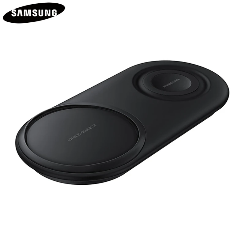Оригинальное QI Быстрое беспроводное зарядное устройство EP-P5200 Duo Pad для samsung Galaxy Watch S10e S10Plus Note9 S10 Plus S9 S10X+ 25 Вт быстрая настенная