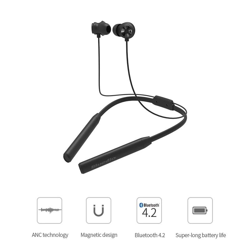 Bluedio TN2 спортивные Bluetooth-наушники с активным шумоподавлением/беспроводная