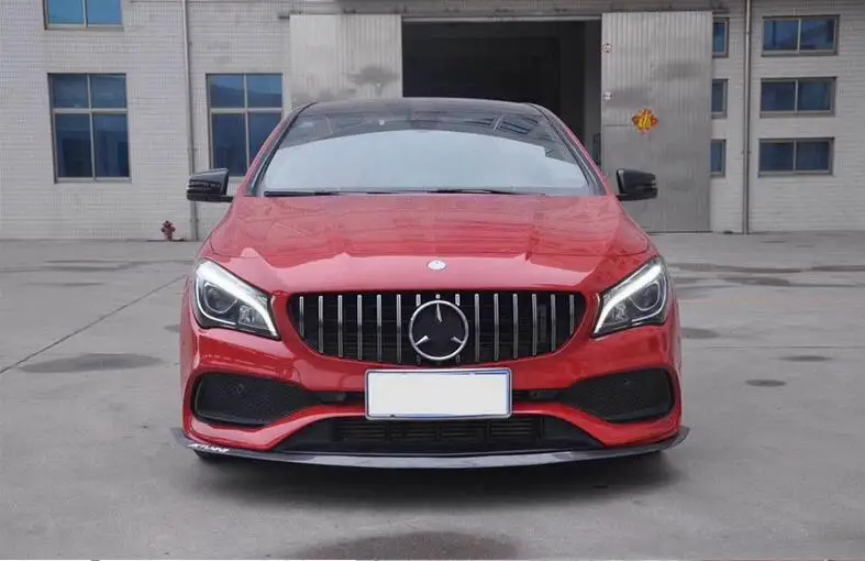 Высокое качество автомобиля ABS сетка решетка отделка Гонки Грили подходит для Benz