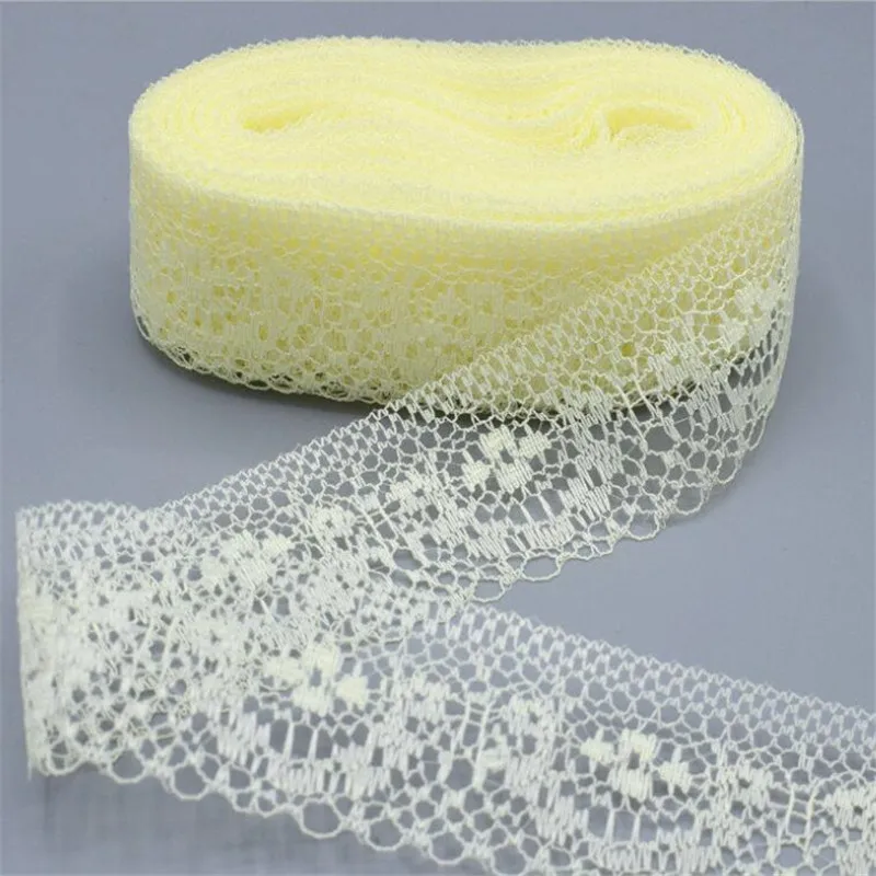 4 см ширина Цветочная вышитая кружевная Обрезка ткань органза лента тюль платье