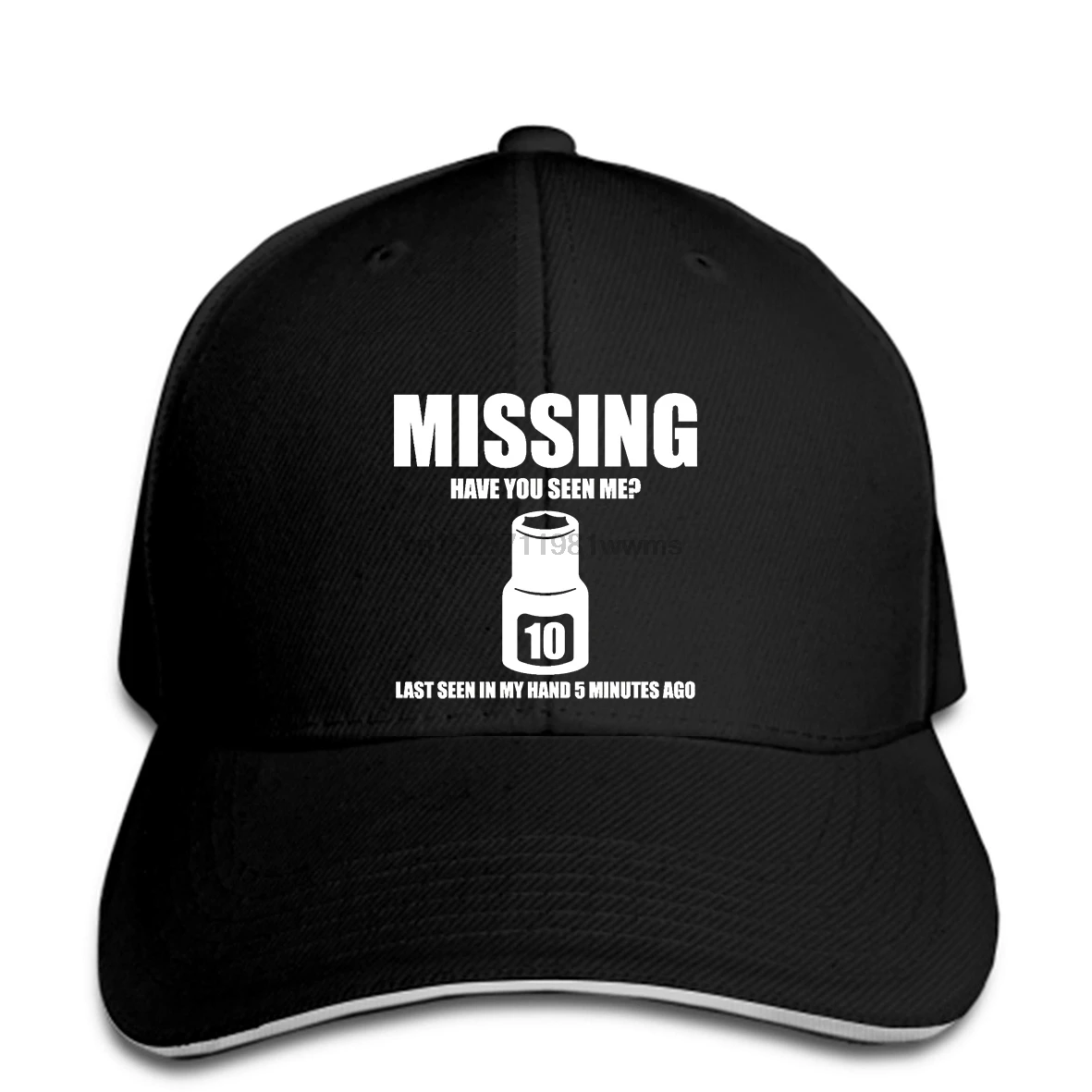 For Men Summer Missing 10Mm Socket Baseball cap Jdm Drift Race Tuner Drive Mechanic Tool Shop snapback hat Peaked | Аксессуары для