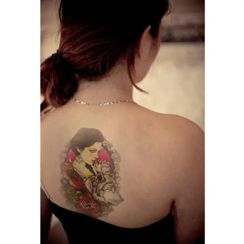 

Fashion New Magic Skull Tattoo Tattoos Flash Inspired Temporary Tattoo 1 Sheet