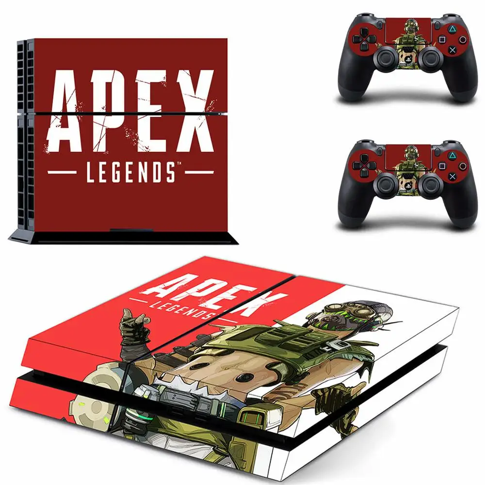 APEX Legends PS4 Stickers Play station 4 Skin PS 4 Sticker Decal Cover For PlayStation 4 PS4 Console & Controller Skins Vinyl