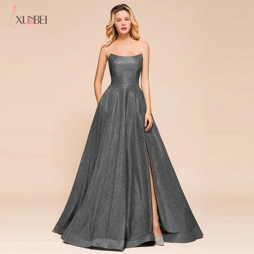

Vestidos De Gala 2021 Новое поступление Длинные платья для выпускного вечера с вырезом лодочкой Формальные Элегантные платья для выпускного вечера ...