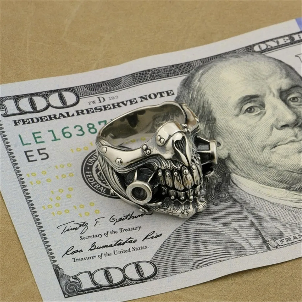 Мужское кольцо в стиле панк mad Max dead old Joe mask бесплатная доставка нет минимального