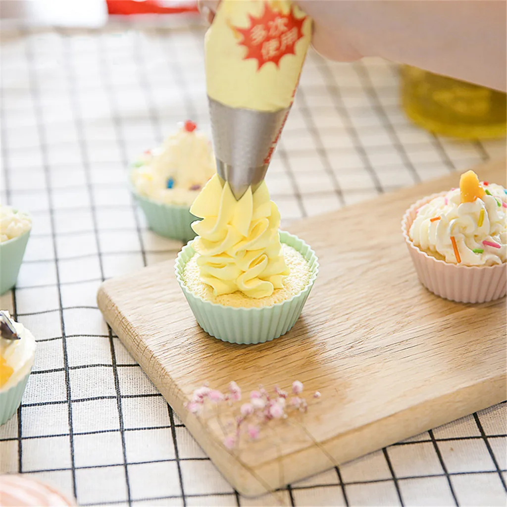 6 шт кекс Бумага чашек торта формы форма для порционного кекса выпечки кексов