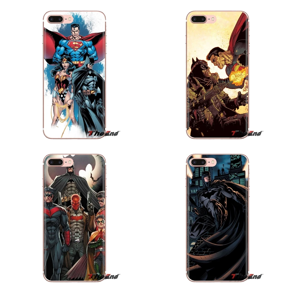 Мстители Бэтмен костюм супергероя чехол из термопластичного полиуретана для huawei