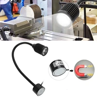 12w led 110%e2%80%91220v sewing machine light flexible magnet work lamp for workbench lathe auto parts maintenance us plug
