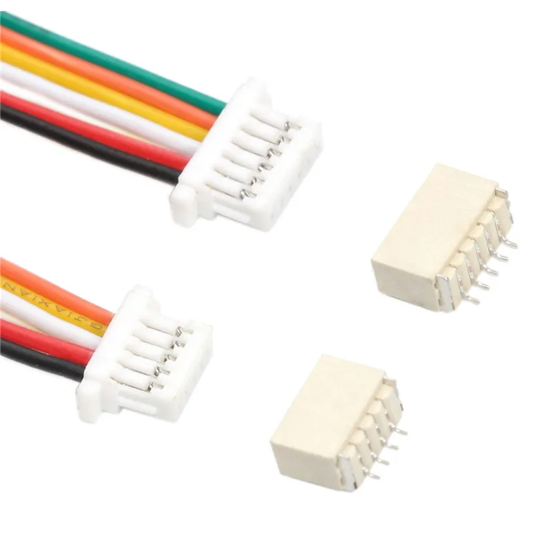 10 шт./набор SH 1.0mm 28AWG соединители проводов 2 54 мм 2/3/4/5/6/7/8/9/10Pin мужской и женский