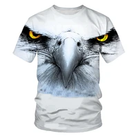 animal eagle 2020 t shirt men 3d printing fashion men and women t shirt soft texture casual fashion mens clothing