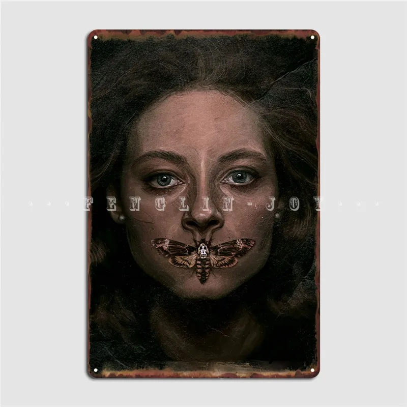 

Clarice Starling металлическая табличка стены фотообои винтажный фотографический плакат