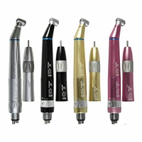 yabangbang dental low speed handpiece kit straight led contra angle handpiece inner water 4holes air motor