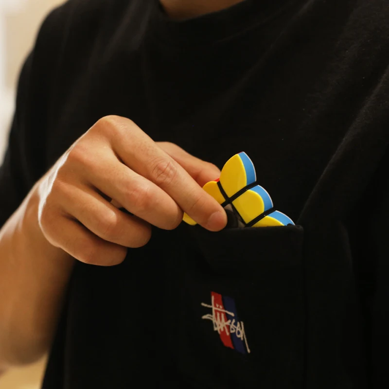 Shengshou Sengso 1x3x3 волшебный кубик для пальцев Cubo Magico рождественский подарок детей