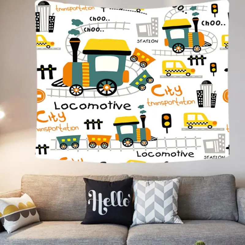 

Cute Tapestry Landscape Tapestries Background Wall Hanging Decoration Cloth Home Decoration Mural Tapestry Beach Towels