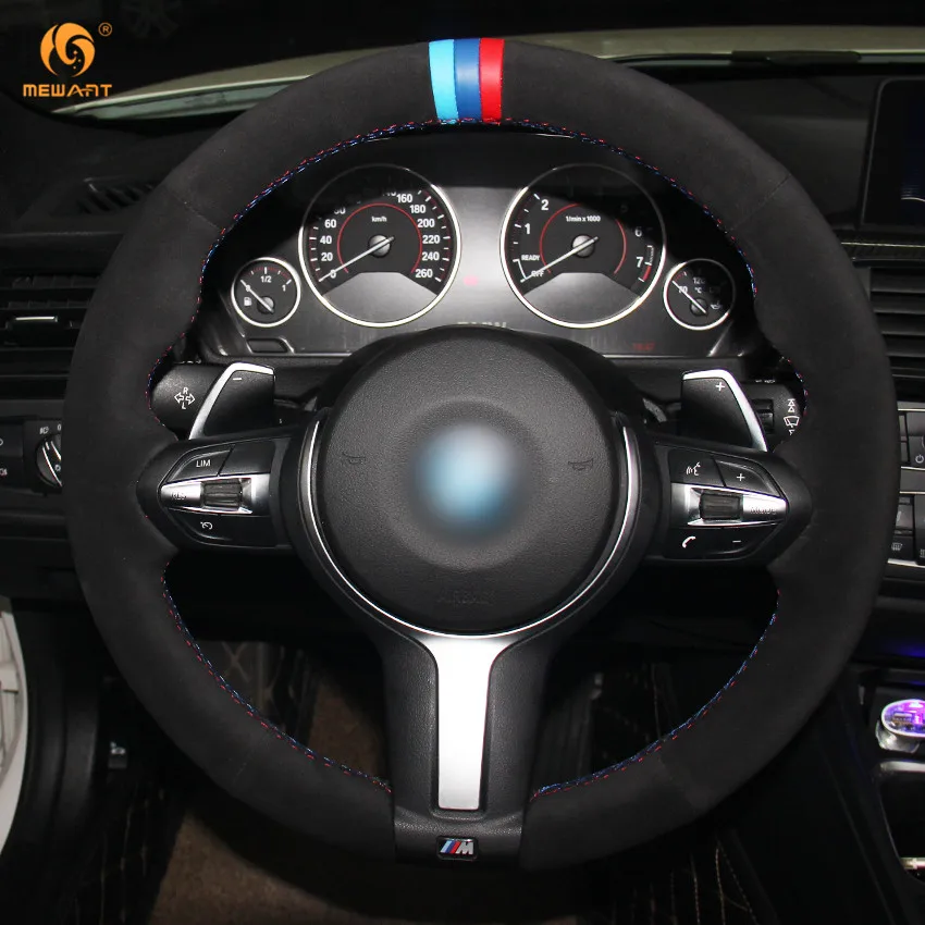 MEWANT для BMW F87 M2 F80 M3 F82 M4 M5 F12 F13 M6 F85 X5 M F86 X6 F33 F30 спортивные замшевые аксессуары|car steering