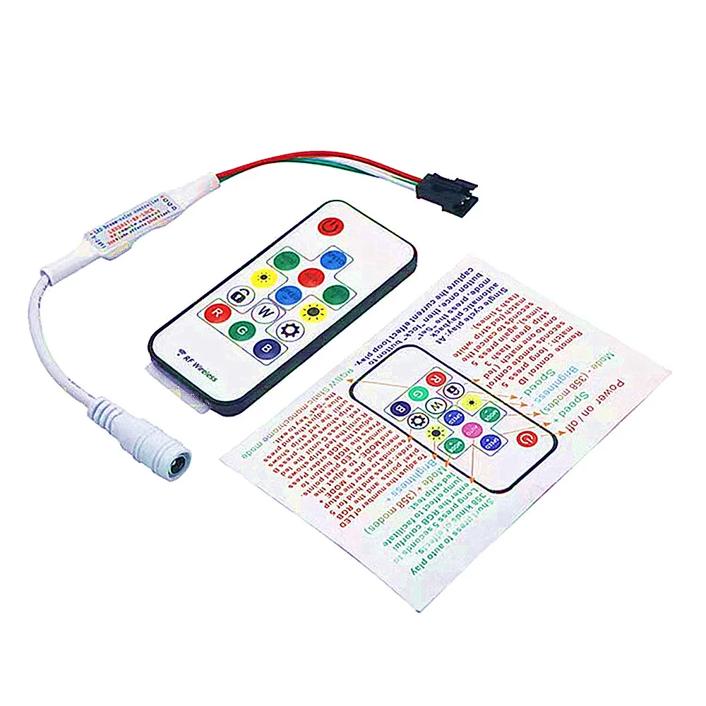 Светодиодная лента WS2811 Dream Color RGB 12 В постоянного тока 3 светодиода 5050