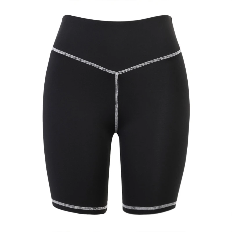 

Women High Waisted Tummy Control Biker Shorts Open Line Letters Print Workout Running Cycling Yoga Pants Athletic Tights Y1AC