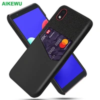 a01 core shockproof case for samsung galaxy a01 core fitted cover business fabric luxury leather card holder
