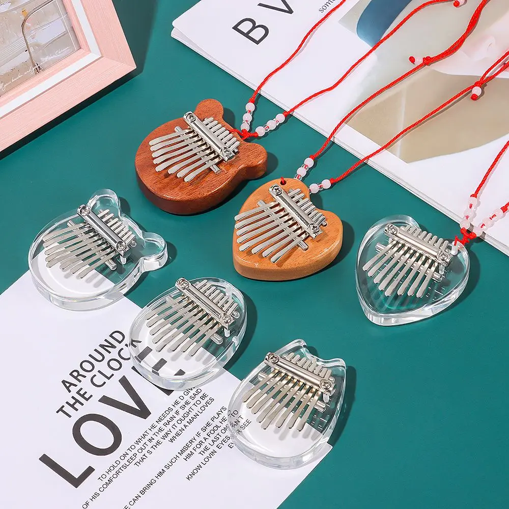 

Wood Mini Toy Gift Kalimba Thumb Piano Finger Keyboard Musical Hand Musical Instrument
