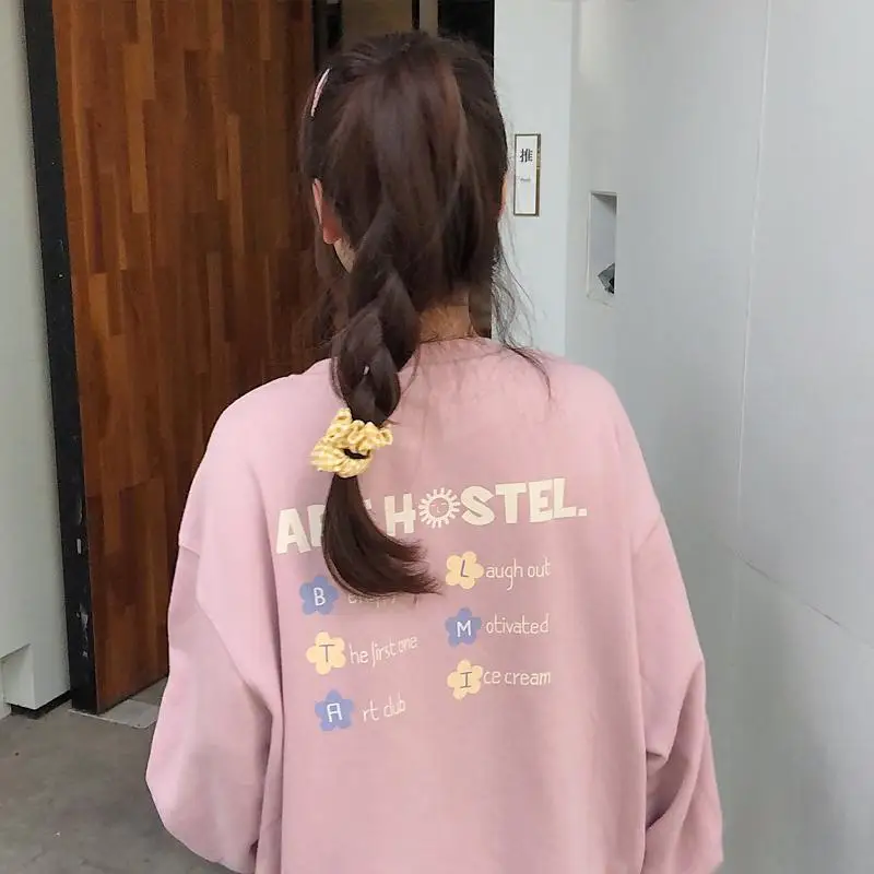 

Women Hoodies Sweatshirts Sweater for Women and Autumn Loose Preppy Early Autumn Coat Women