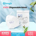 Elough10-200PCS KN95 маска FFP2Mask 5-слойная защитная маска для лица многоразовые маски FPP2 одобренные FFP3 FFP2 KN95