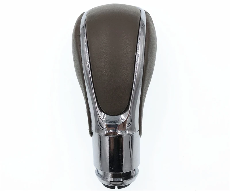 Коричневая автоматическая ручка переключения передач для Opel Vectra кожаная