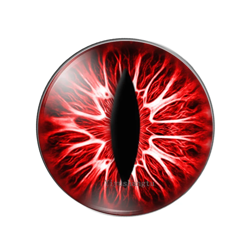 Стеклянные глазки кабошоны Животные Дракон конский глаз пары или смешанные 8 мм-30