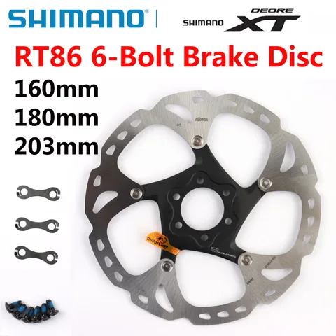SHIMANO Deore XT RT86 тормозной диск 160/180/203 мм