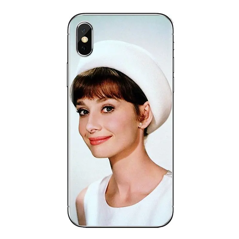 Прозрачные мягкие чехлы для Samsung Galaxy J1 J2 J3 J4 J5 J6 J7 J8 плюс 2018 Prime 2015 2016 2017 Одри Хепберн