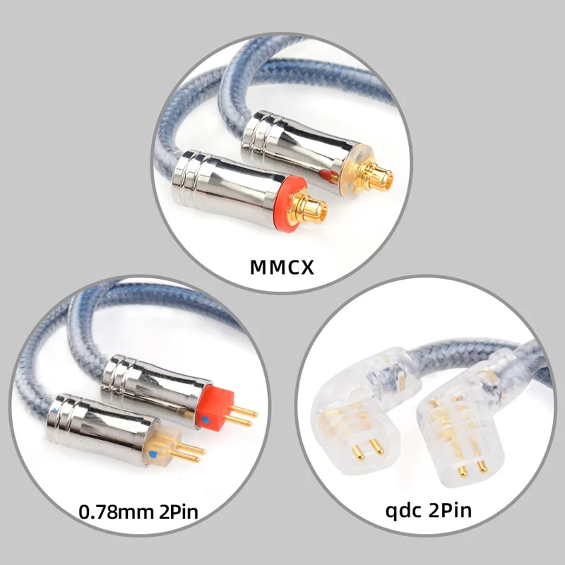 Кабель NiceHCK JIALAI JLY2 Hi-Fi для наушников IEM обновленный полипропиленовый