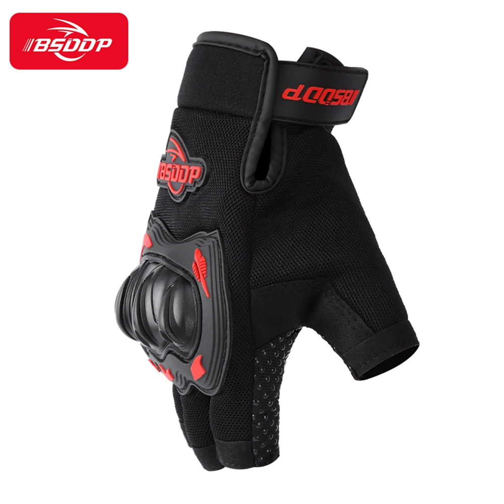 Универсальный Мотоцикл Скутер ATV гоночные перчатки без пальцев для Yamaha FZ1 фазер FZ6