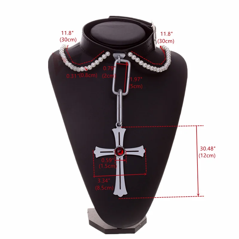 Ожерелье Athemis для косплея росари и вампира Мока Акашия крест колье с подвеской