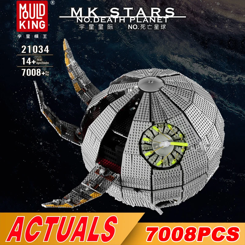 

MOULD KING 21034 Star Plan Toys The MOC-67785 UCS Death Toys Star Model Building Block Bricks Kids Christmas Gifts 10143 75159