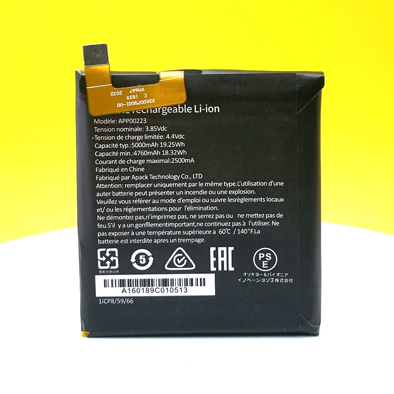 Bater&iacute;a Original nueva para tel&eacute;fono m&oacute;vil CAT S41 APP00223, 5000mAh, en Stock-1