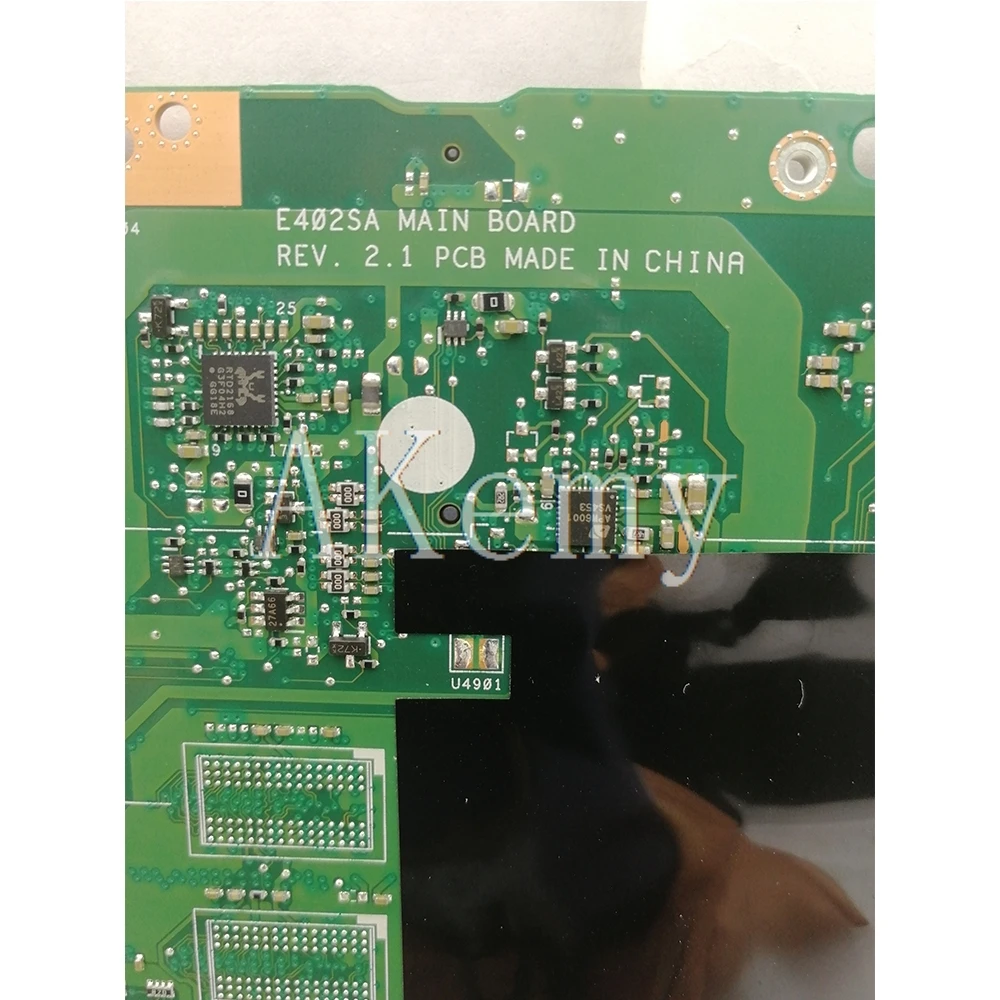 upgraded version 8gbram n3710 cpu for asus e502s e502sa e402s e402sa motherboard e502sa e402sa laptop mainboard mainboard free global shipping