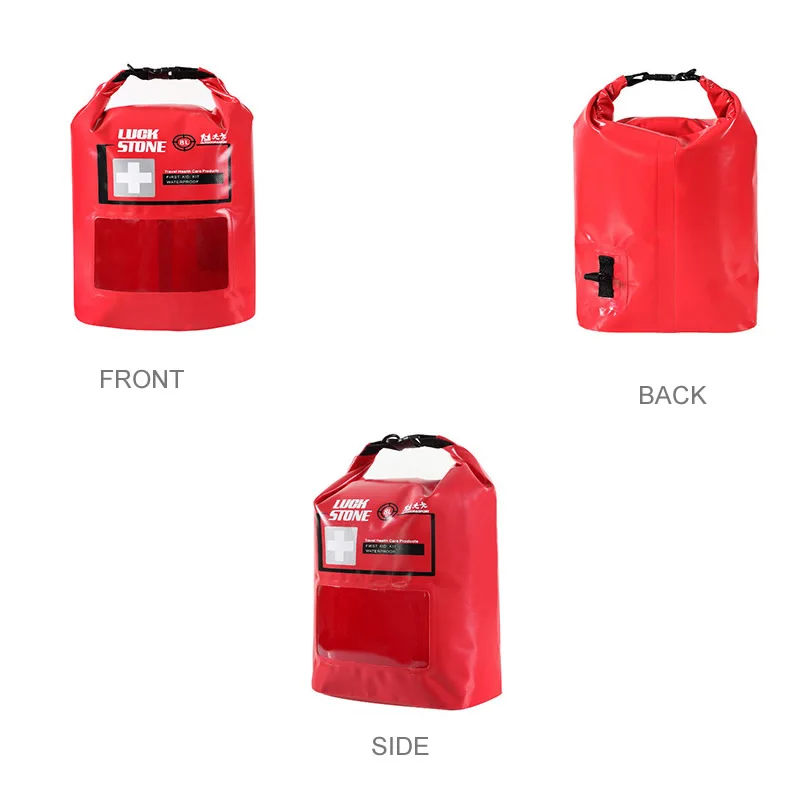 

NEW 8L Portable Waterproof Bag First Aid Kit Outdoor Camp Emergency Kits Case Only For Home Car Travel Fishing Hiking Sports