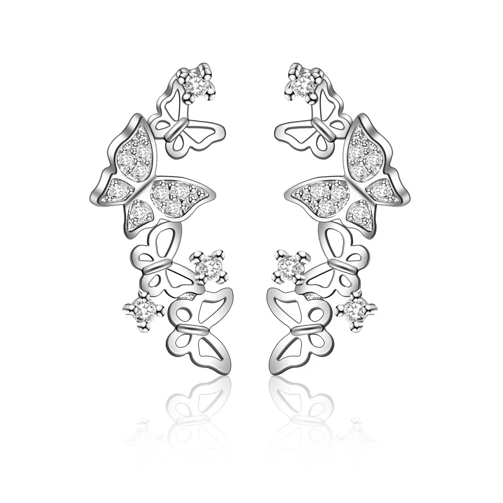 

New Fashion Butterfly Studs Earrings Romantic Jewelry
