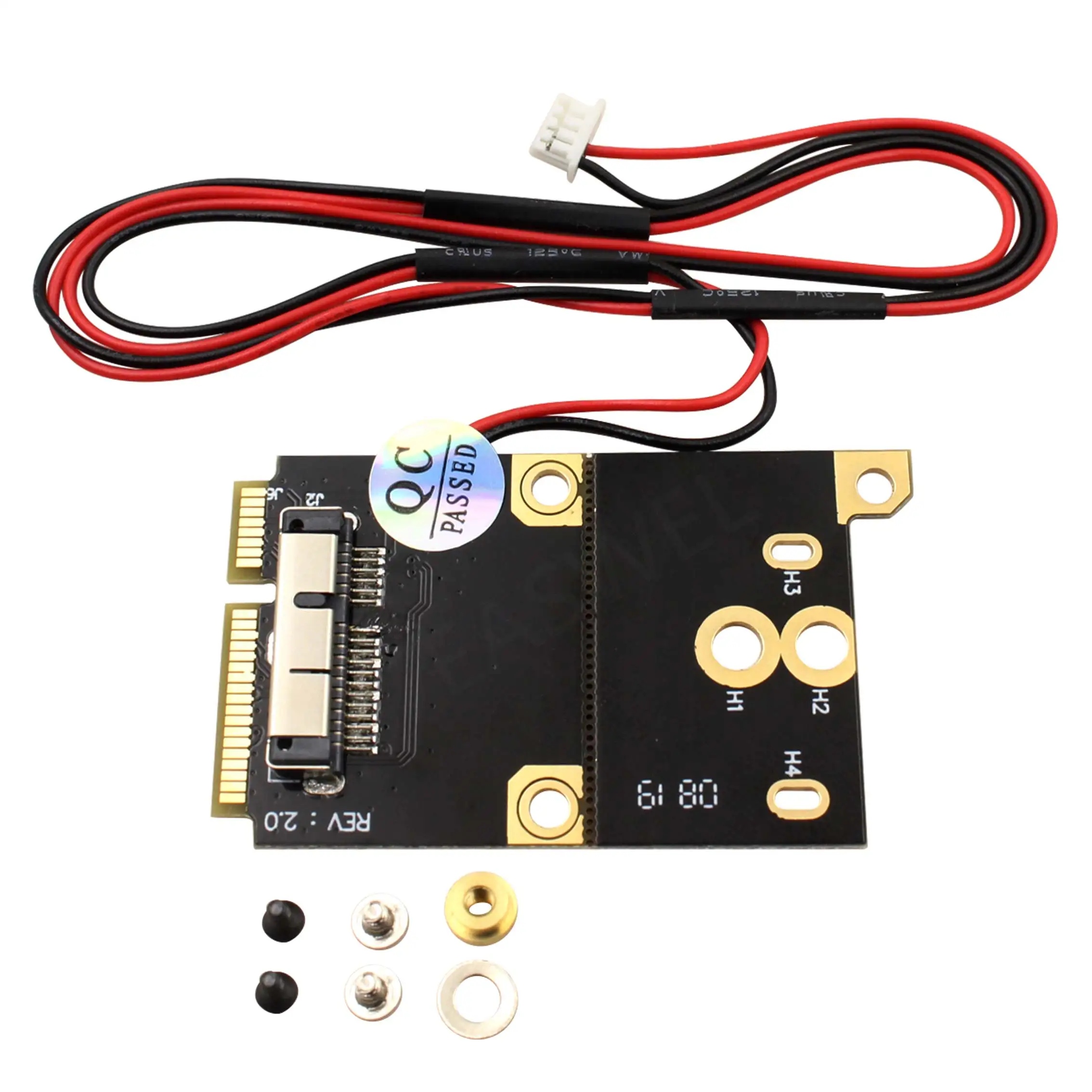 1 шт. мини PCI-E к 25 мм беспроводной Wifi карты конвертер BCM94331CD BCM943602CDP | Электроника