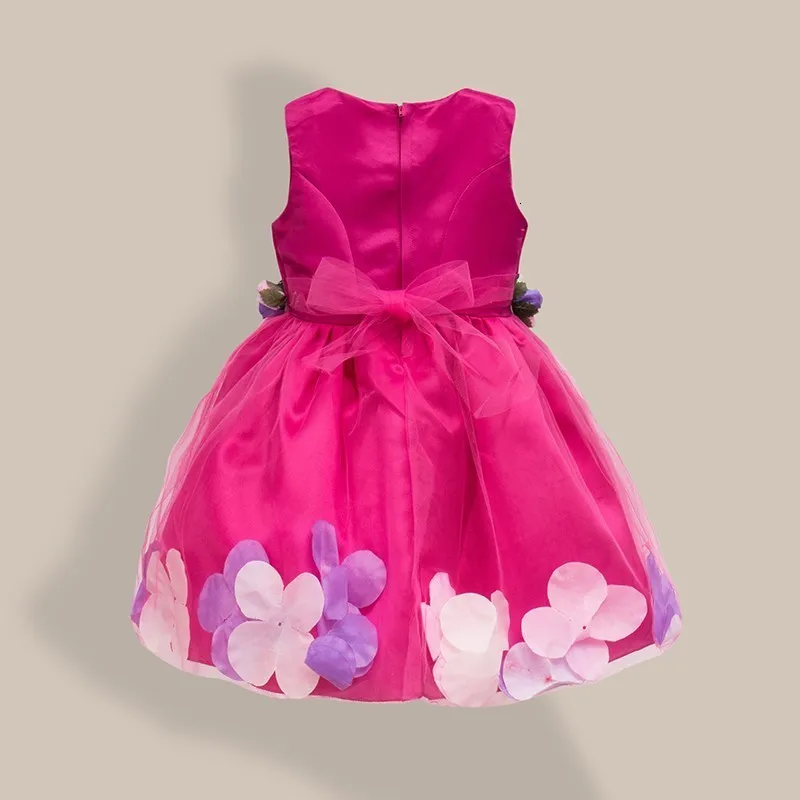 VIMIKID/Новинка; модное платье с блестками и цветочным рисунком для вечеринки, дня рождения, свадьбы; одежда принцессы для маленьких девочек; Детские платья