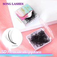 lashes premade wispy fans russian volume professional eyelash extensions pointy base hybrid fan lashes faux mink