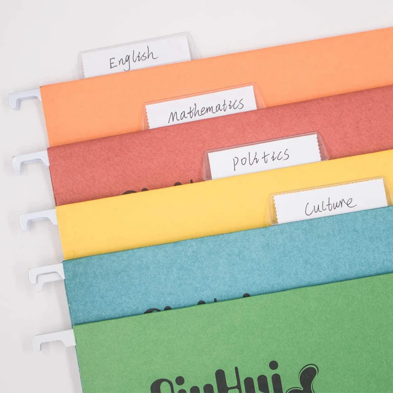 210 наборов висячих файлов вкладки и вставки для быстрой идентификации включает