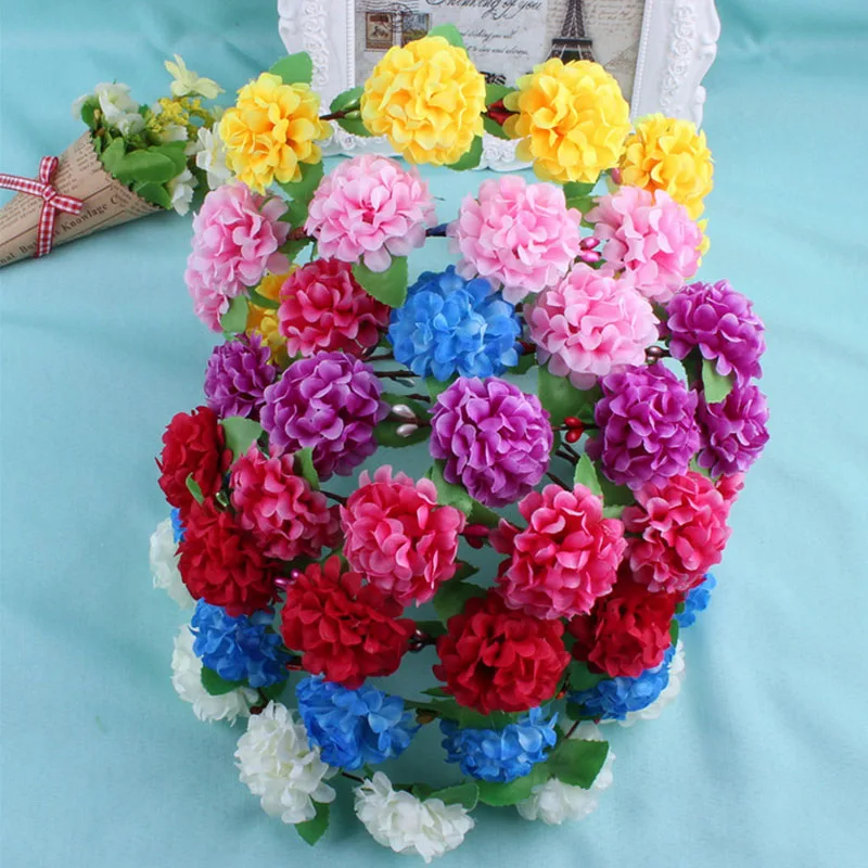 1 предмет Модный комплект для женщин и девочек Искусственные цветы повязка на