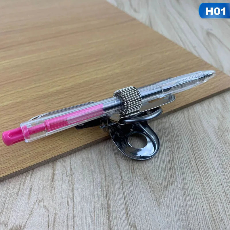 Металлический держатель пружина для ручек с зажимом кармана врач-медсестра