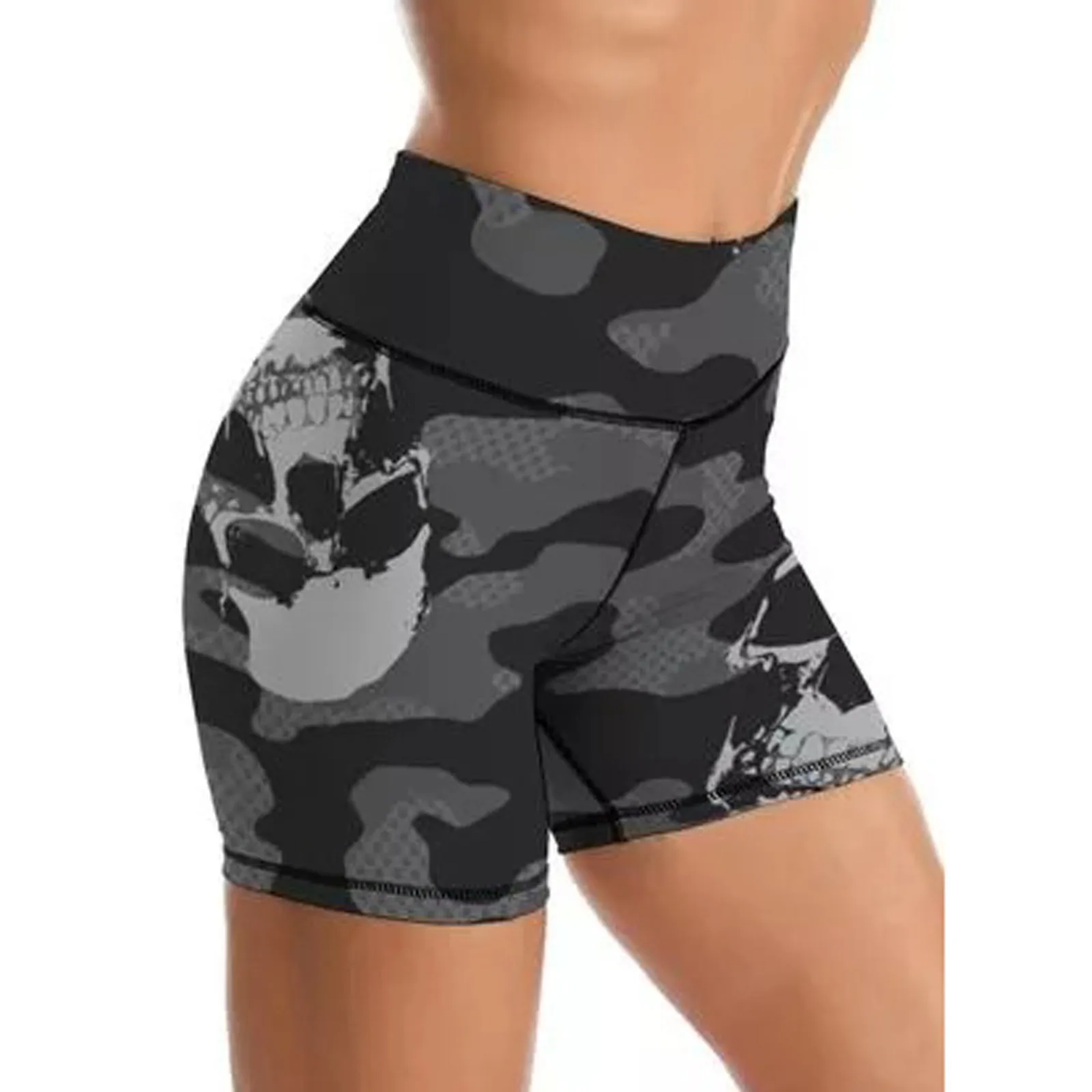 Леггинсы с леопардовым принтом для мам и камуфляжной расцветки в полоску стиле