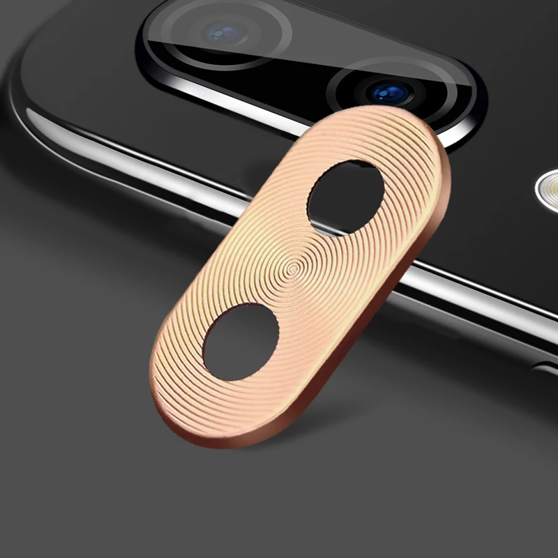 Золотой Защитное кольцо для объектива камеры для Xiaomi mi 9 8 SE mi 9t mi x3 Red mi Note 8 7 K20 Pro 7 8Pro металлический защитный чехол для объектива камеры - Цвет: Золотой
