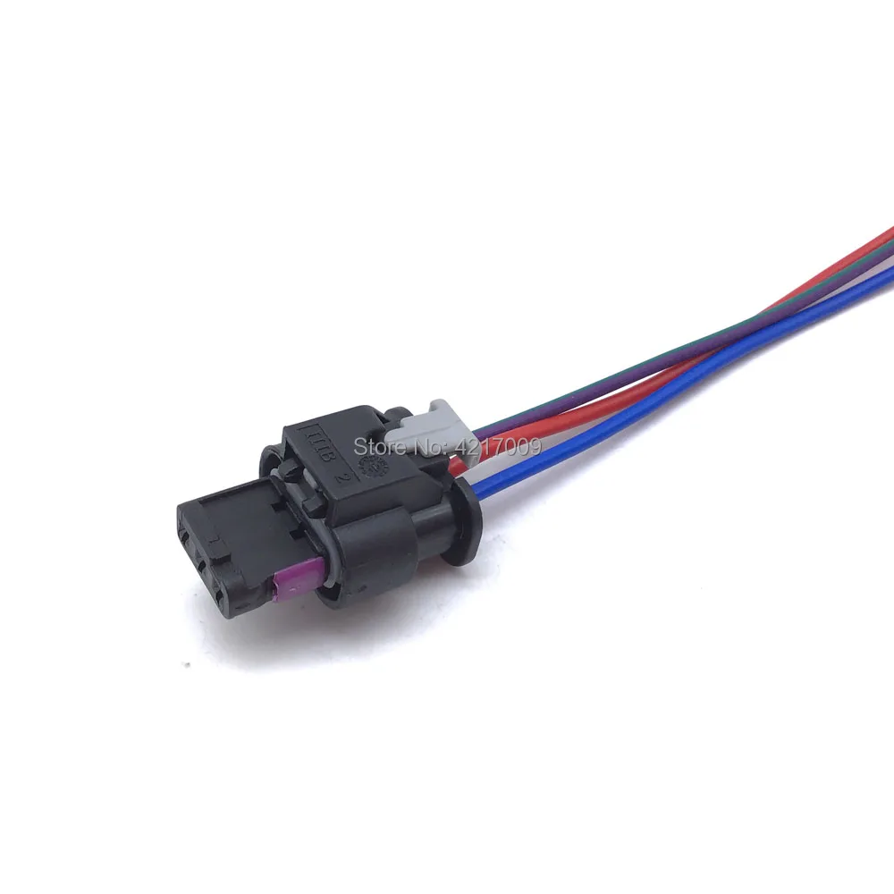 3 контактный разъем датчика парковки Pigtail 4F0973703 для Seat Skoda VW PASSAT Golf Jetta Tiguan Audi Volvo S60