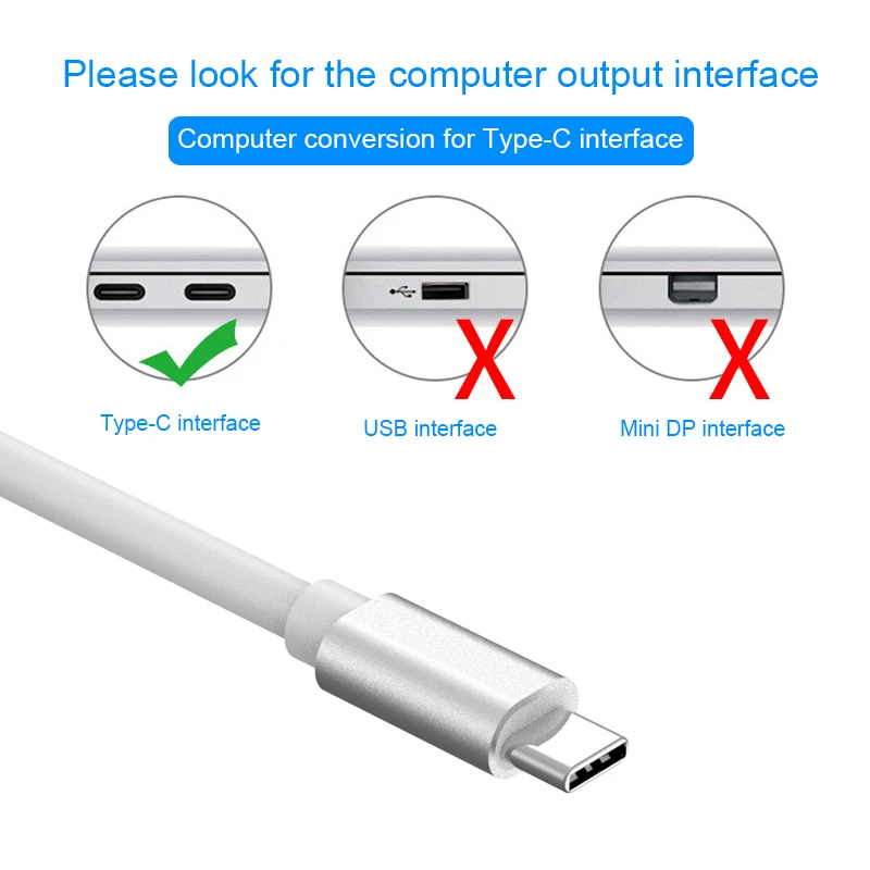 Адаптер Basix USB C HDMI кабель Переходник Usb 3 1 Thunderbolt в c для аксессуаров компьютера type