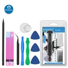 10 в 1 мобильный телефон ремонт инструменты комплект Пинцет Spudger открыть инструмент Отвертка Набор для iPhone X 8 7 6S 6 Plus 11 Pro XS ручной инструмент